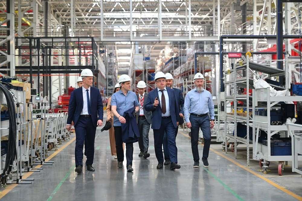 На тракторном заводе Ростсельмаш